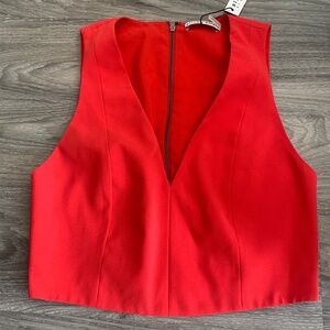 Alice & Olivia Cropped Tank